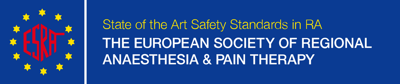The European Society of Regional Anaesthesia & Pain Therapy