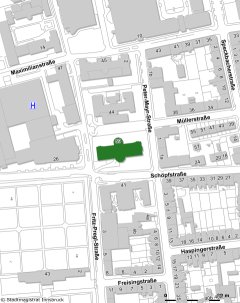 Stadtplan lokal Grossbild
