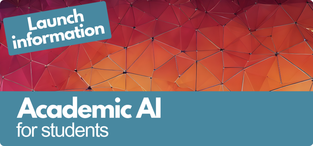 banner: Academic AI for students