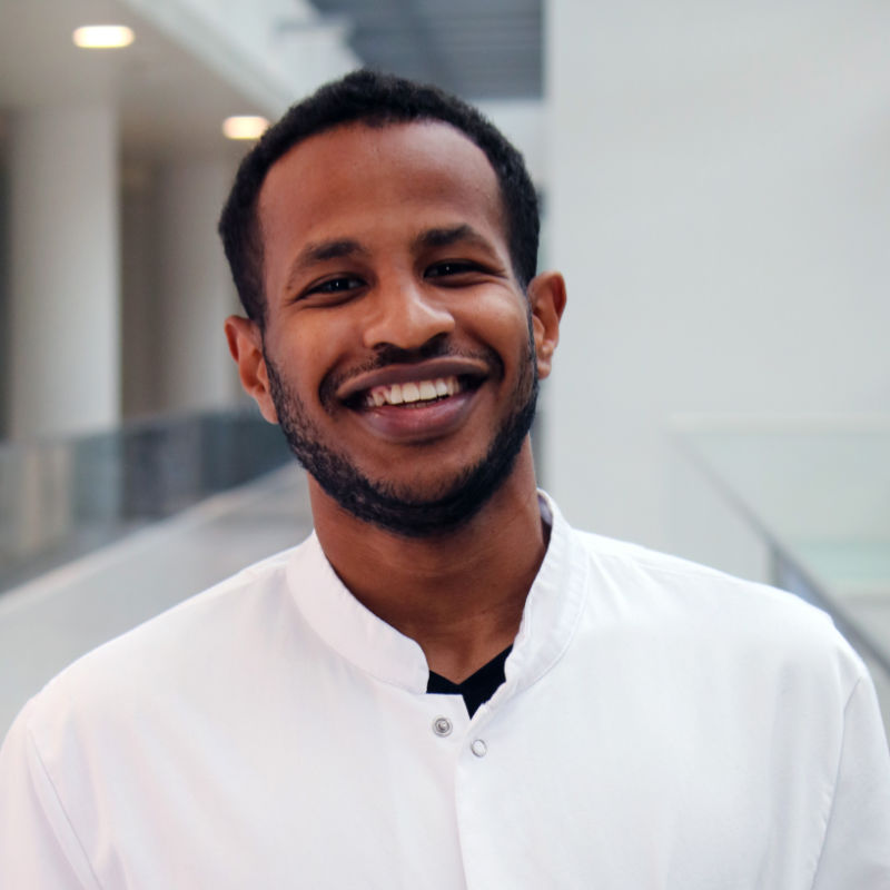 Porträt Abubaker Ibrahim