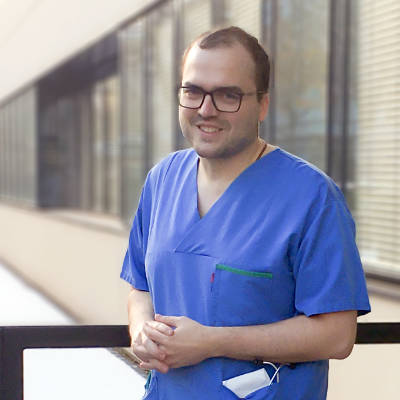 BU: Felix Grabherr forscht an der Univ.-Klinik für Innere Medizin I zu den Ursachen chronisch entzündlicher Darmerkrankungen. felix_grabherr.jpg