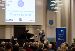 Das Charity-Konzert mit Franz Hackl (Trompete) und Christian Wegscheider (Piano) war sehr gut besucht. Fotos: ALUMN-I-MED_Florian Lechner.