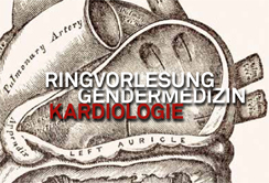 Im Sommersemester beschäftigt sich die Ringvorlesung Gender Medizin mit dem Thema Kardiologie. Foto: istockphoto.com/mashuk - Ausschnitt Folder Ringvorlesung - Grafik: büro54.