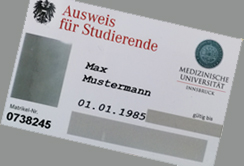 Symbolfoto: Die neue Matrikelnummer auf den Studierendenausweisen hat jetzt acht Stellen. Foto: MUI.