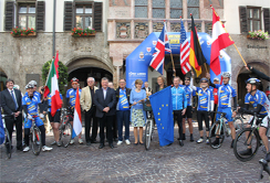 Radfahren für Organspende und Transplantation