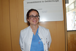 Goldmedaille für junge Gefäßchirurgin