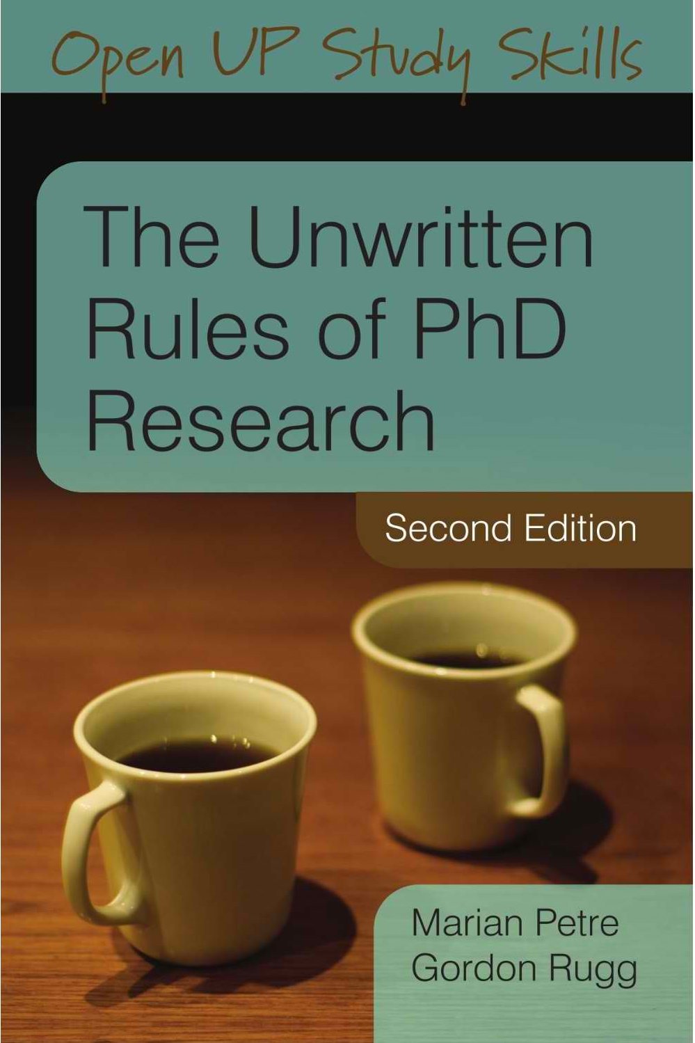 Book Unwritten Rules Of Phd Research